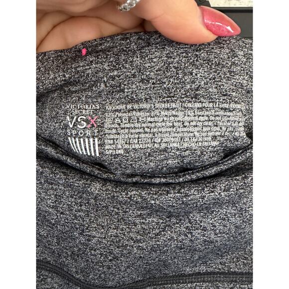 VSX Sport Victoria’s Secret Gray High Rise Workout Leggings S/P - Picture 3 of 6